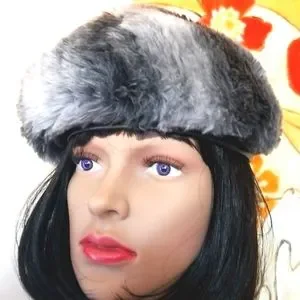 60\'s MISS DIOR by Christian DIOR Fur TAM Grey Puffy Panel Euro Chic Snow HAT EVC Dior | Accessories | 6s Miss Dior By Christian Dior Fur Tam  main image 4